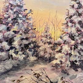 Зимний день