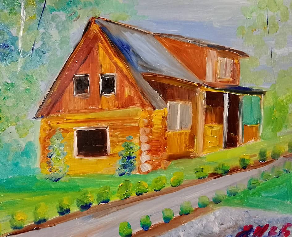 Деревенский пейзаж