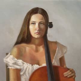 Портрет виолончелистки
