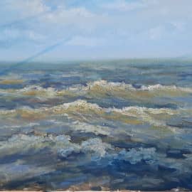 Азовская волна. Пленэрная живопись ZhNataly