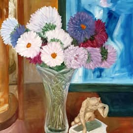 Астры. Начало сентября.