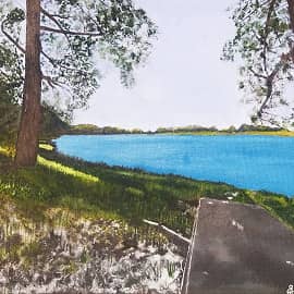 Городище Гузеевское озеро