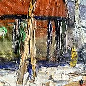 Распутица (3), художник Юлия Киселева