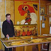 Иконостас Преображенского собора Варлаама-Хутынского монастыря Великого Новгорода. (19), художник Игорь Юрьевич Дрождин