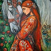 Девушка с конем