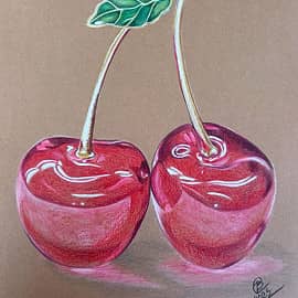 Стеклянная вишня