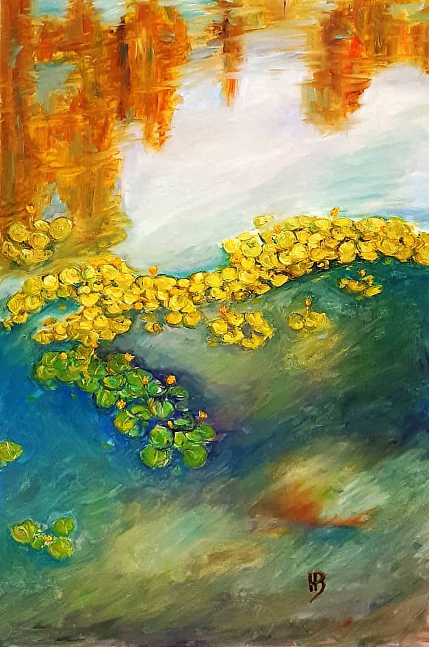 На озере Тихом.