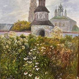 "Суздаль" в работе .. третий  ,этапы..