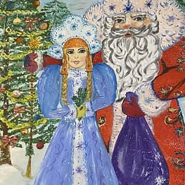 Новогодняя картина