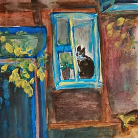 На пороге дома