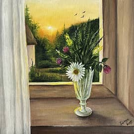 Лучи уходящего солнца