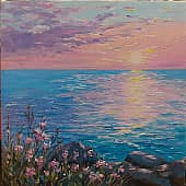 Цветы у моря