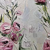 Розы на ветру (1), художник Чернова Ольга