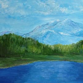 Горное озеро