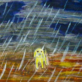 Бездомный пес