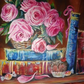 Книжная полка.