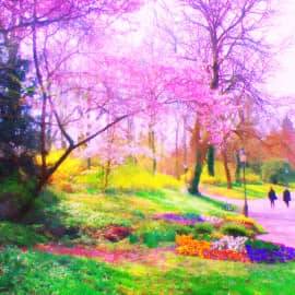 весенняя прогулка