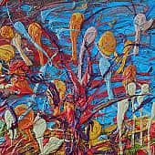 Картина Душа осени Живопись маслом Екатерина Лебедева художник (5), художник Екатерина Лебедева