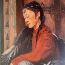 Портрет молодой тибетки