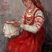 За вышивкой (Брянская область)