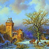 Зимний пейзаж.