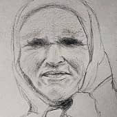 Анна Емельяновна. Моя бабушка ( в работе)