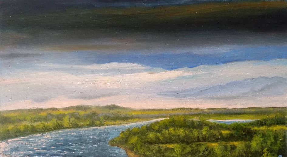 Этюд в синих тонах  The Study in Blue Tones