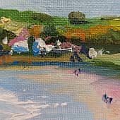 Вдоль берега (3), художник Виктория Мисюряева