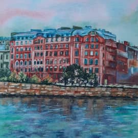 Красный дом. Санкт-Петербург.