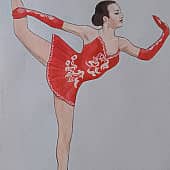 Фигуристка