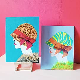 Дамы в шляпах