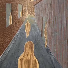 В тиши бездушных переулков