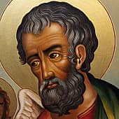 Икона апостола евангелиста Марка (1), художник Павел Корзухин