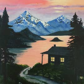 Домик у озера