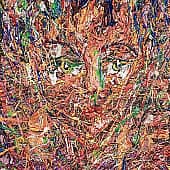 Картина Вихрь чувств Абстрактное лицо девушки Екатерина Лебедева художник