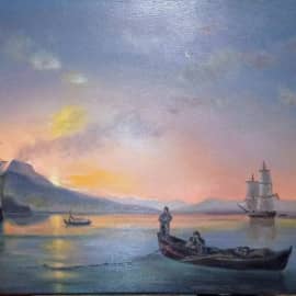 "Неаполитанский залив утром"