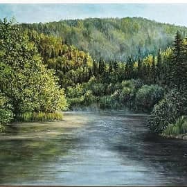 Тихое утро.