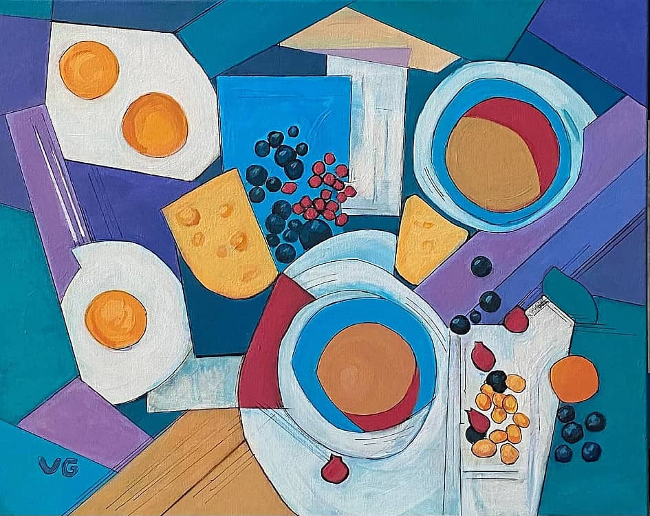 Лавандовые мечты за завтраком