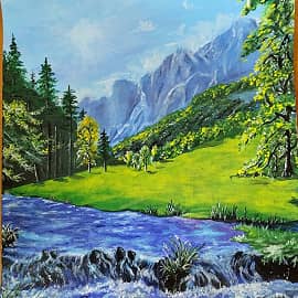 Природа акрилом