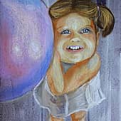 Девочка с шариком