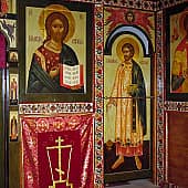 Иконостас придела Феодора Стратилата Лукьяновской Пустыни. (1), художник Игорь Юрьевич Дрождин