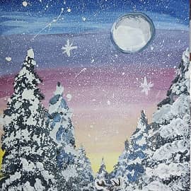 О, как прекрасен лес зимой!