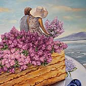 Лиза Рэй - Сирень (1), художник Лиза Рэй