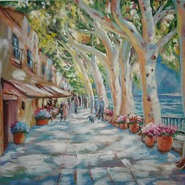 Платановая улица.