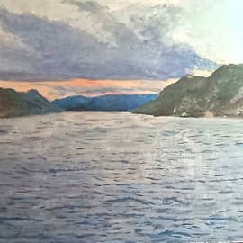 Оз. Арно. Снежногорск. Мурманская обл.