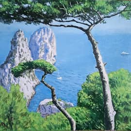 На острове Капри