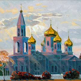 Вечерний звон с. Высоцкое.