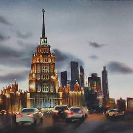 Вид на гостиницу