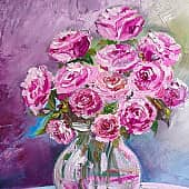 Букет роз (3), художник Екатерина