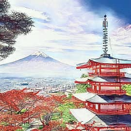 Японские мотивы.